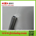 17mm piezas de fundición de aluminio perfil de tubo de aluminio